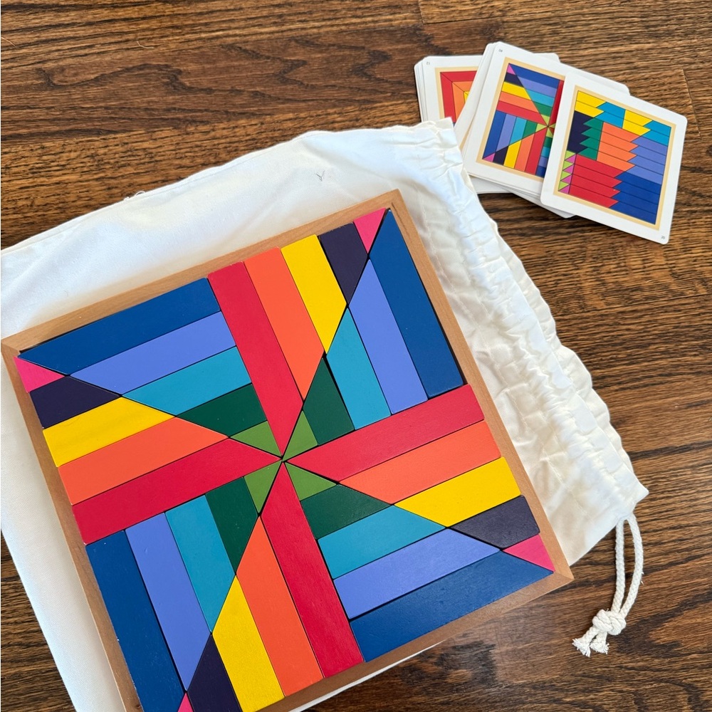 Colorful Pattern Play Set from Mindware - Picture 2 of 6